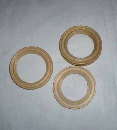 Holzrahmen rund 8,7 cm Holzrahmen rund 8,7 cm